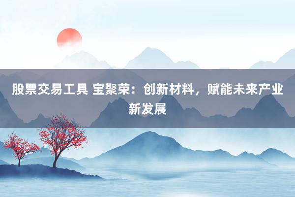 股票交易工具 宝聚荣：创新材料，赋能未来产业新发展