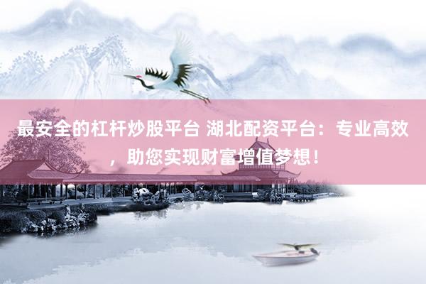 最安全的杠杆炒股平台 湖北配资平台：专业高效，助您实现财富增值梦想！