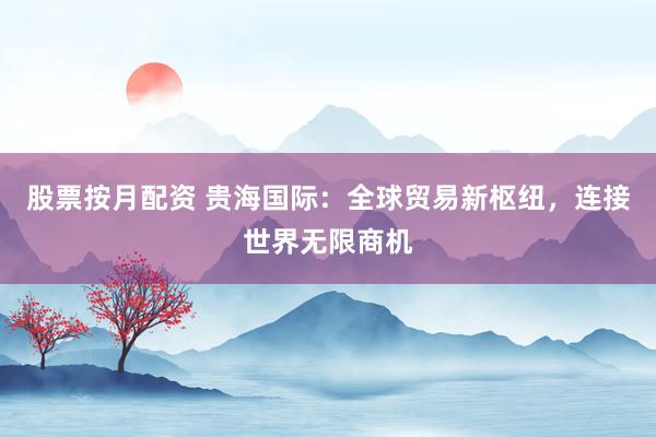 股票按月配资 贵海国际：全球贸易新枢纽，连接世界无限商机