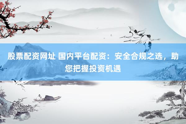 股票配资网址 国内平台配资:安全合规之选,助您把握投资机遇