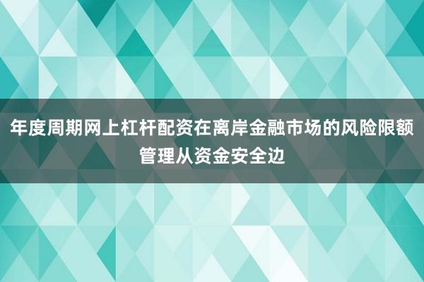 年度周期网上杠杆配资在离岸金融市场的风险限额管理从资金安全边